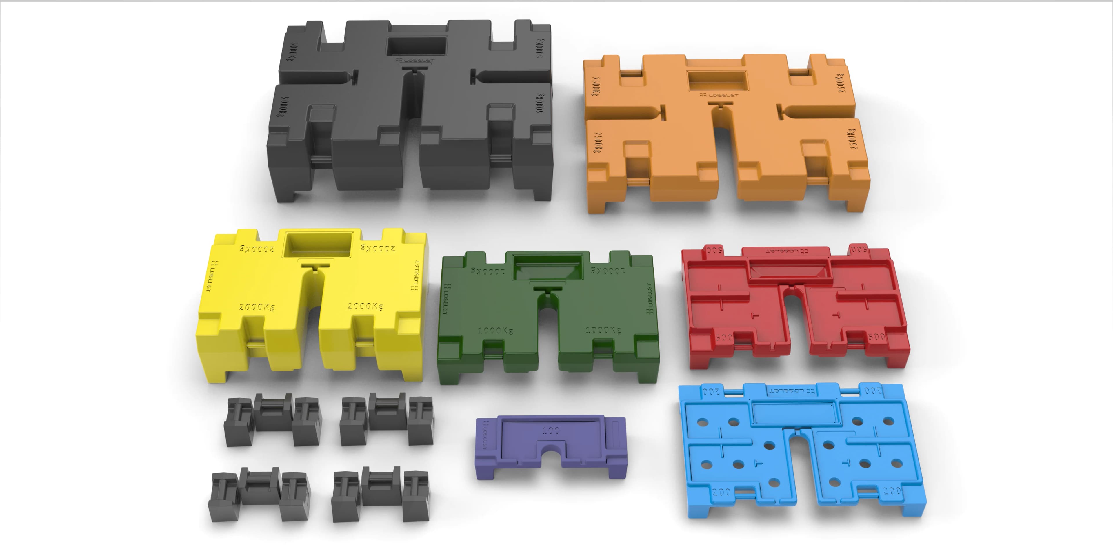 Massa di zavorra VGP standard prova di carico