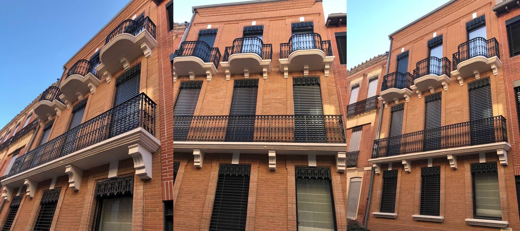 Balustrata, parapetto lavorato in ghisa - Thumbnail 3