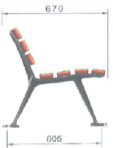 Piede di panchina parigina