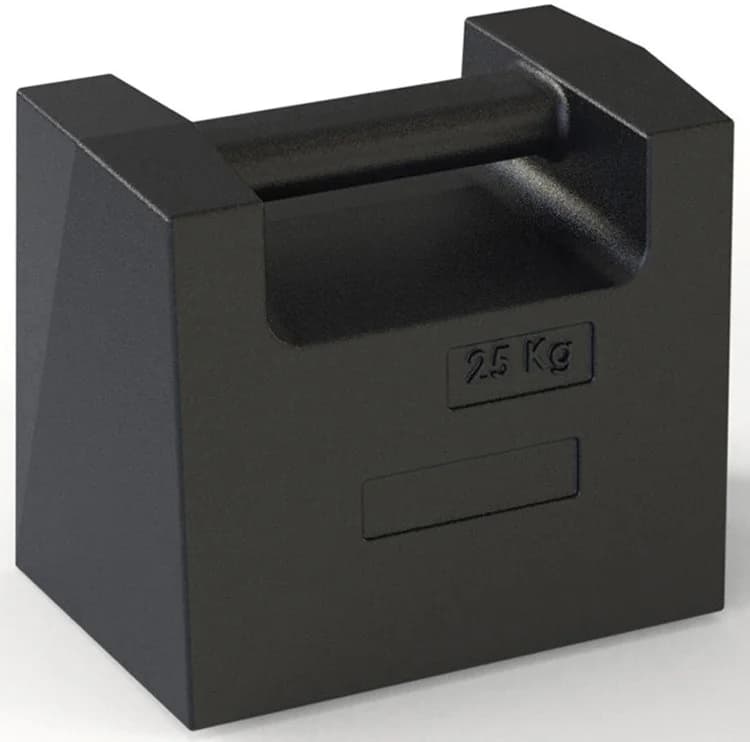 Massa di zavorra di 25 KG