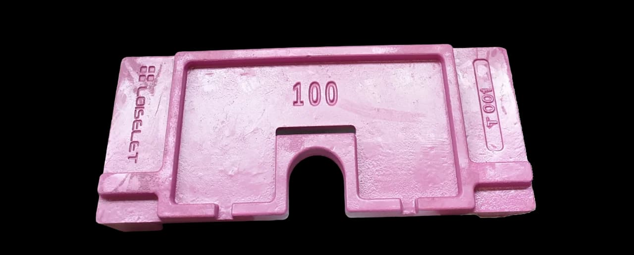 PIASTRA DI ZAVORRA VGP DA 100 KG