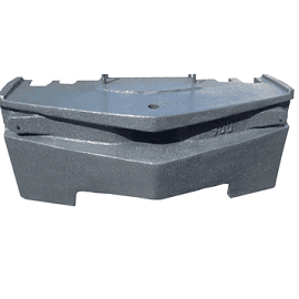 Contropesi industriali in baritina