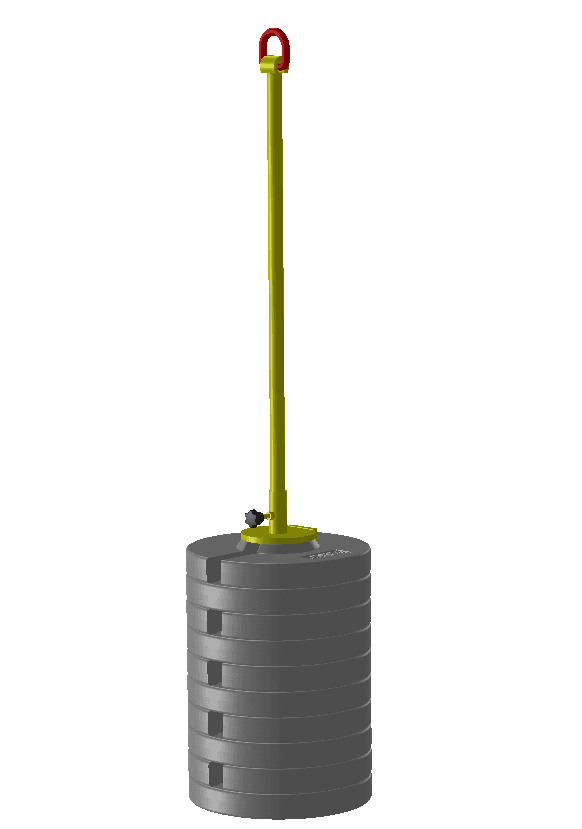 Massa di carica cilindrica