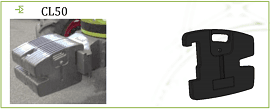 Massa del trattore Claas 50 kg - CL50