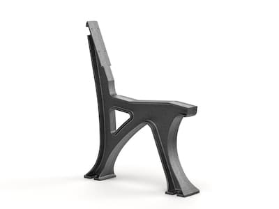 Piede di panchina stradale