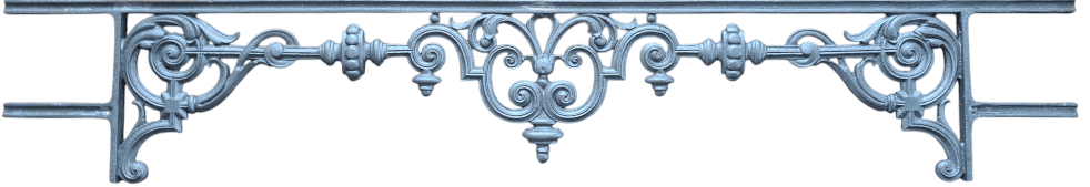 Barra di supporto per finestra in ghisa — rif FDA