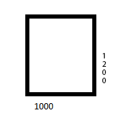 dimensions - 1000x1200